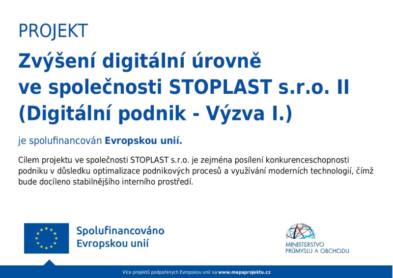 Plakát povinné publicity – zvýšení digitální úrovně